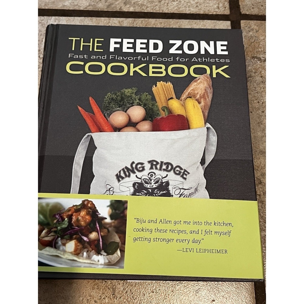 The Feed Zone Cookbook Fast Flavorful Food for Athletes Hardcover Lim Thomas‎